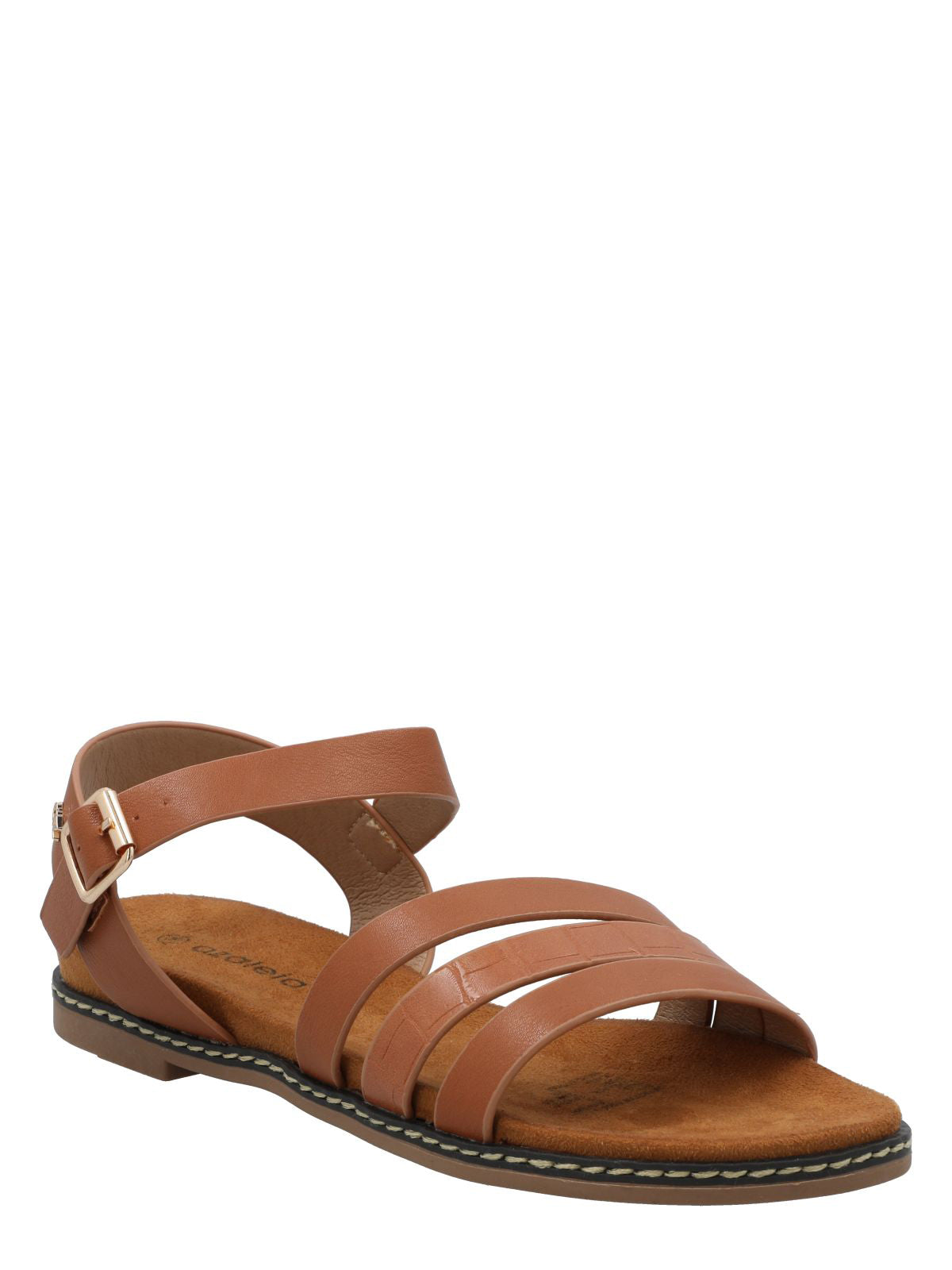 Sandalia Mujer Bruna Cognac Azaleia