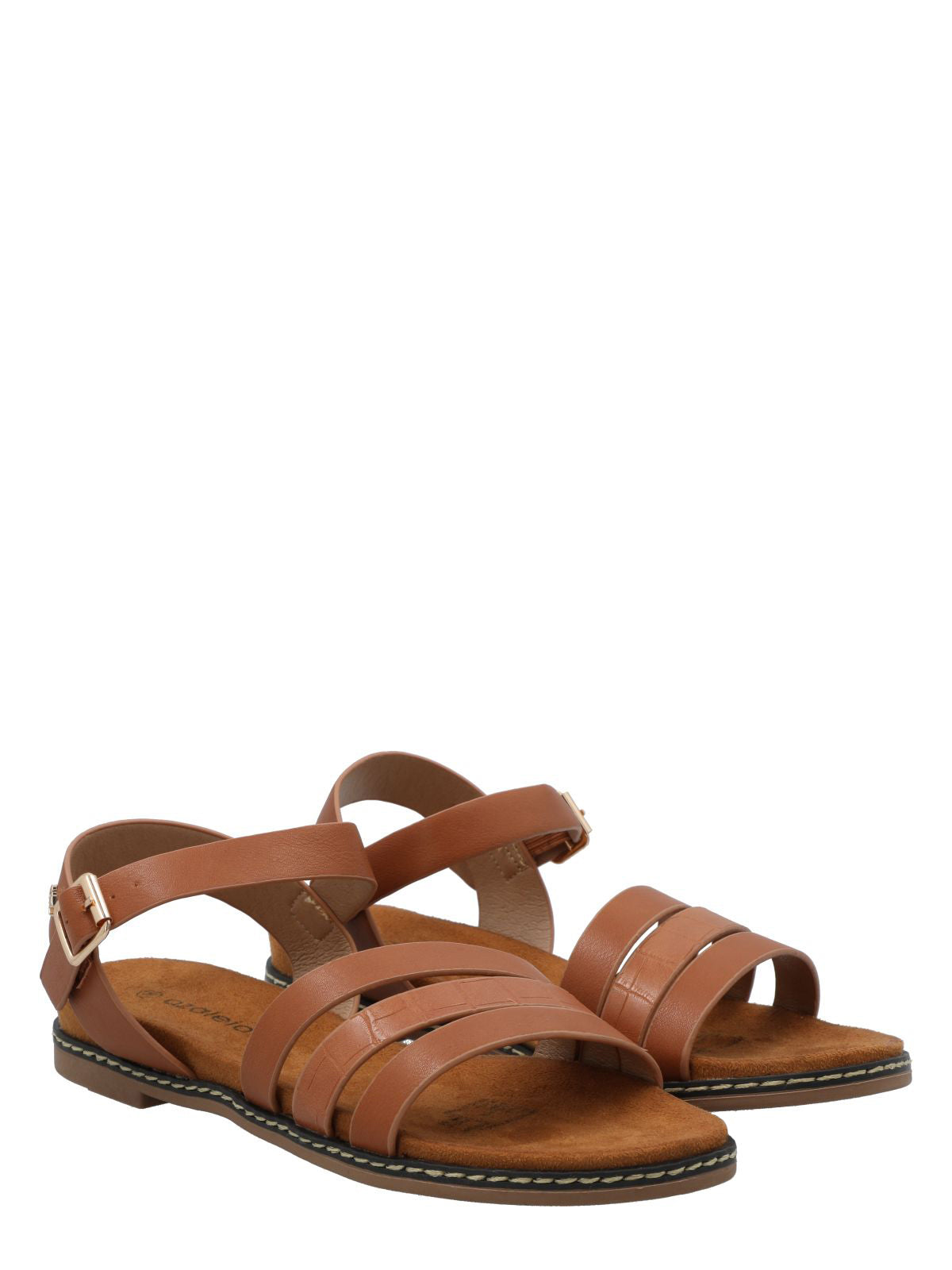 Sandalia Mujer Bruna Cognac Azaleia