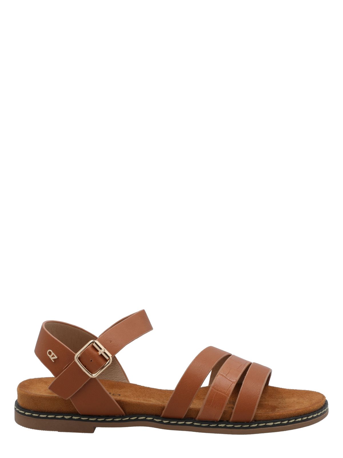 Sandalia Mujer Bruna Cognac Azaleia