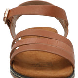 Sandalia Mujer Bruna Cognac Azaleia