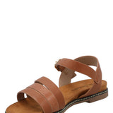 Sandalia Mujer Bruna Cognac Azaleia