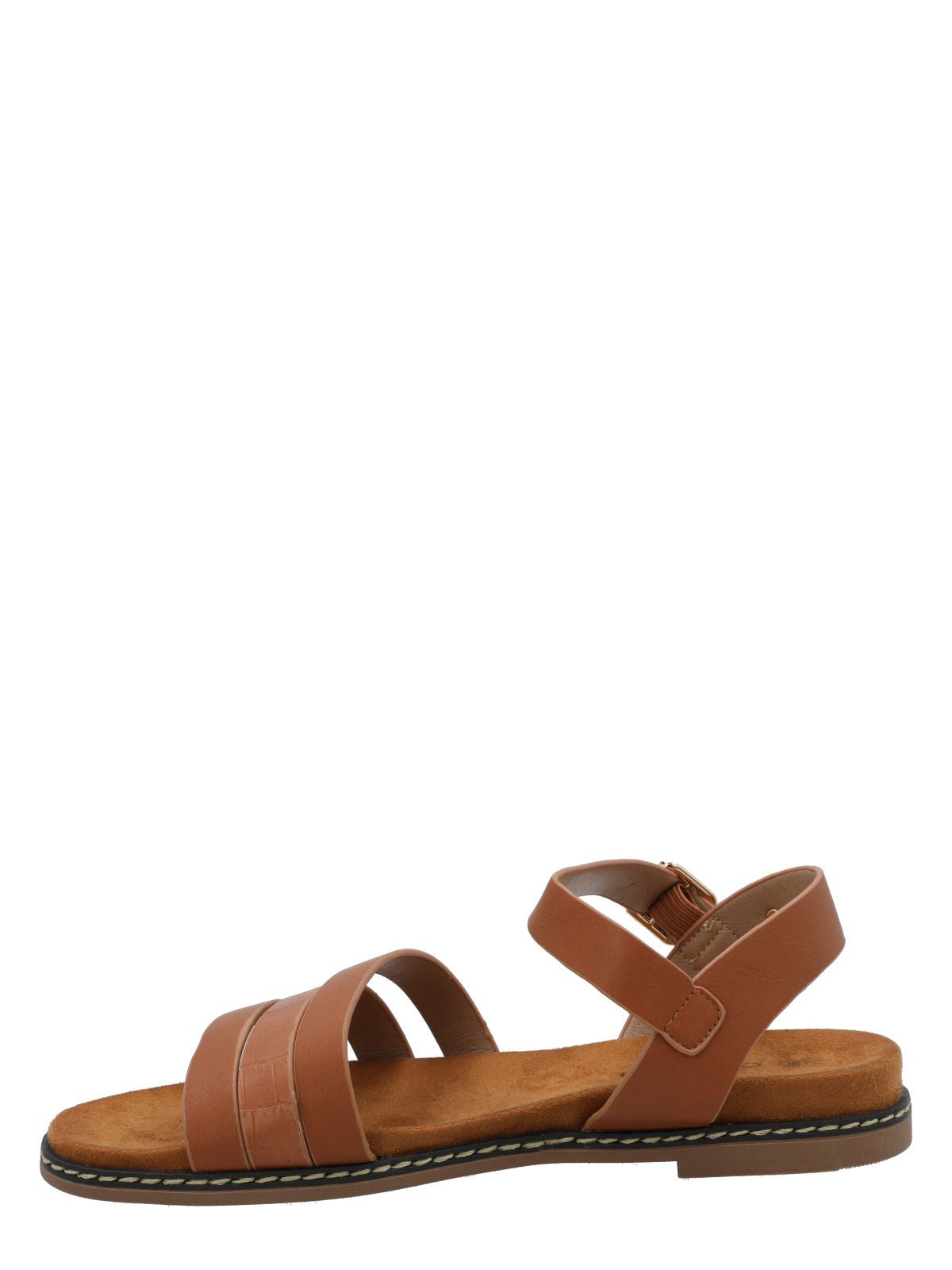 Sandalia Mujer Bruna Cognac Azaleia