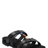 Sandalia Mujer Perla 2 Negro Azaleia