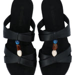 Sandalia Mujer Perla 2 Negro Azaleia