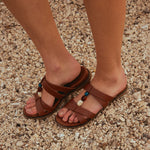 Sandalia Mujer Perla 2 Cognac Azaleia