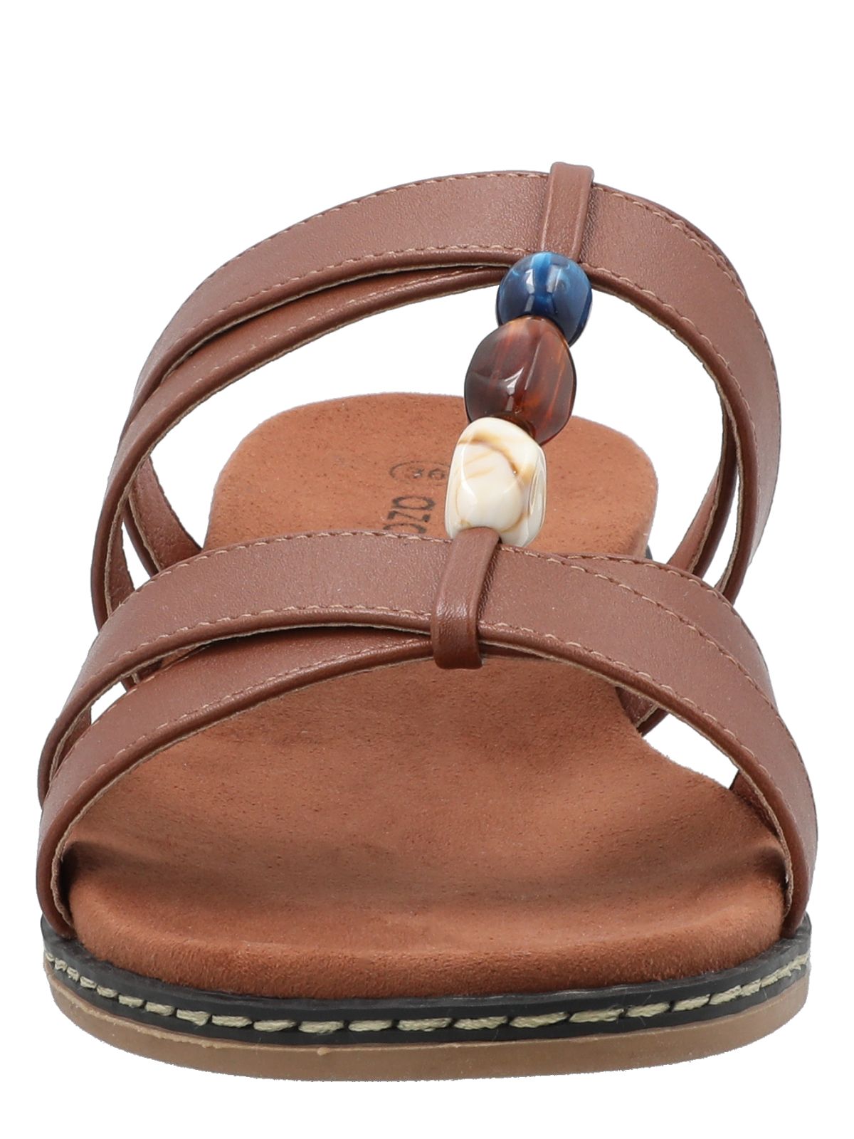 Sandalia Mujer Perla 2 Cognac Azaleia