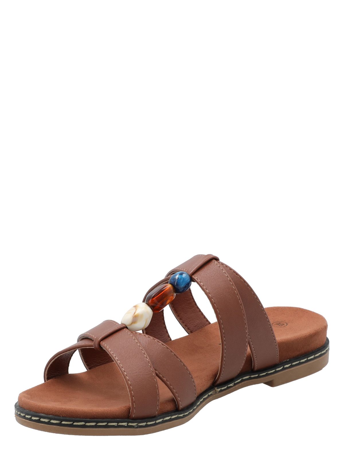 Sandalia Mujer Perla 2 Cognac Azaleia
