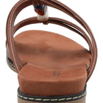 Sandalia Mujer Perla 2 Cognac Azaleia