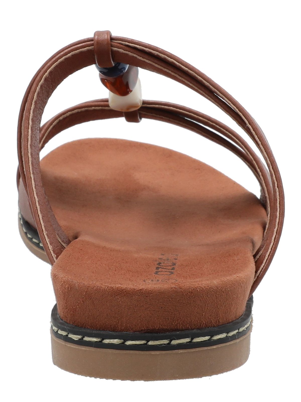 Sandalia Mujer Perla 2 Cognac Azaleia