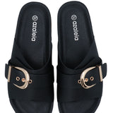 Sandalia Mujer Mare Leopardo Azaleia