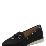 Mocasín Mujer Maranta Negro Azaleia