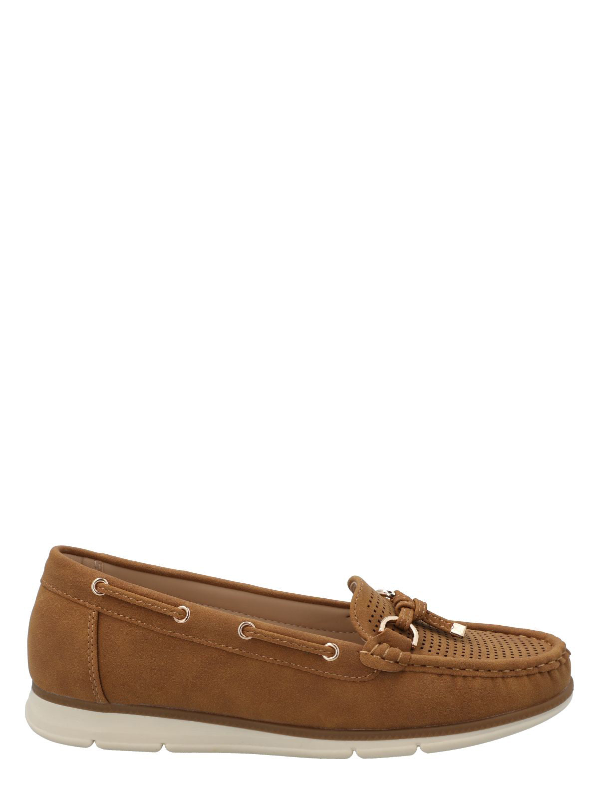 Mocasín Mujer Maranta Cognac Azaleia