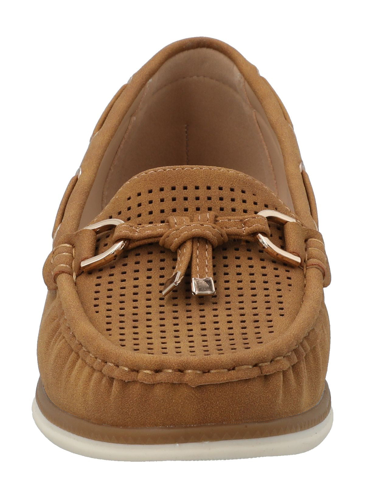 Mocasín Mujer Maranta Cognac Azaleia