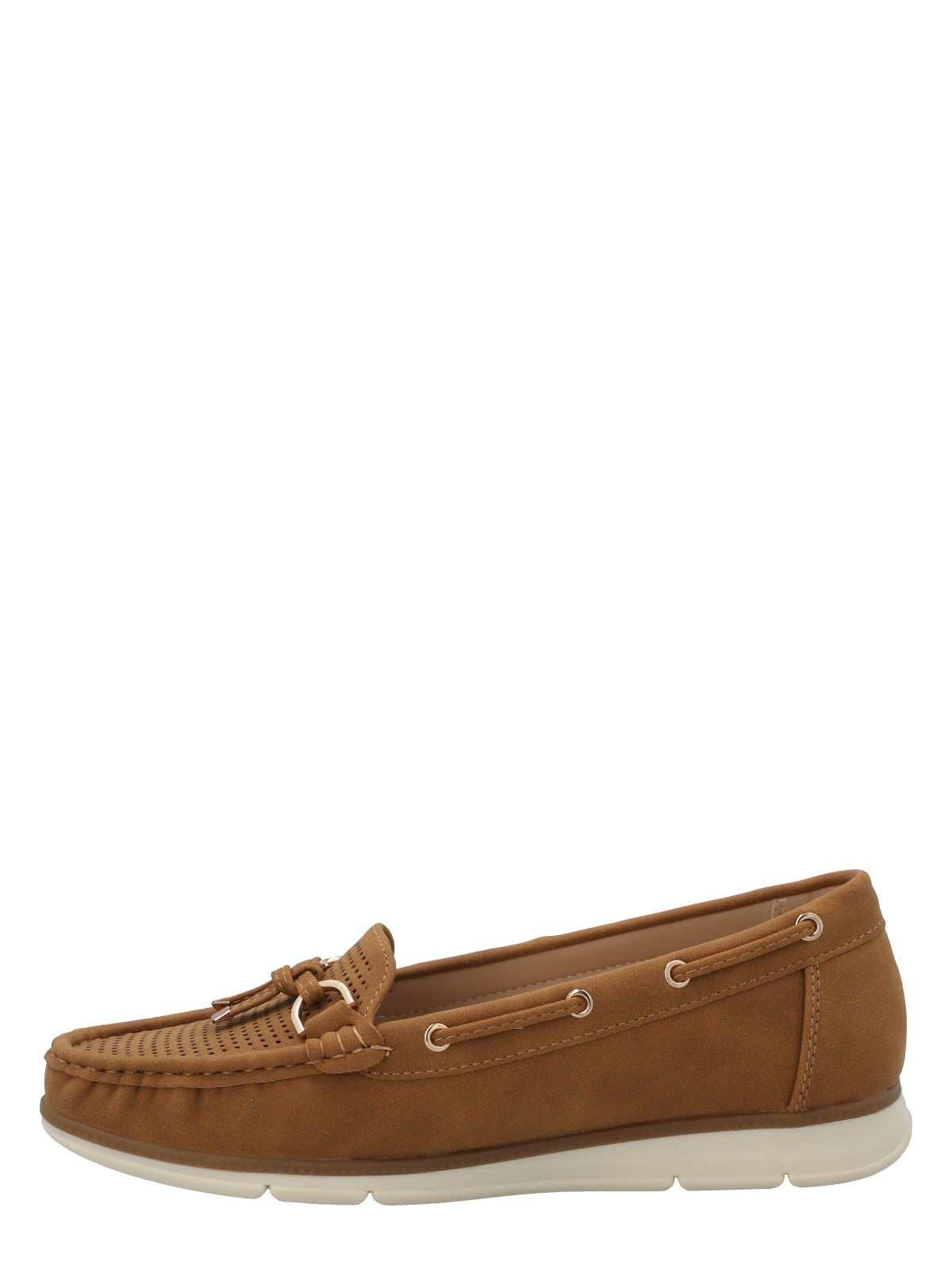 Mocasín Mujer Maranta Cognac Azaleia