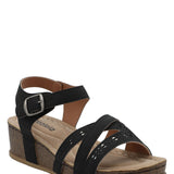 Sandalia Mujer Ravello Negro Azaleia