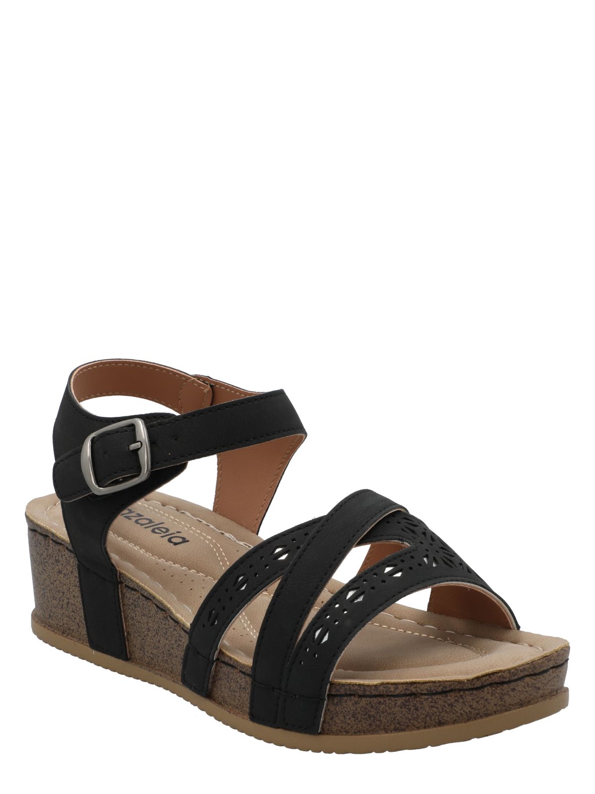 Sandalia Mujer Ravello Negro Azaleia