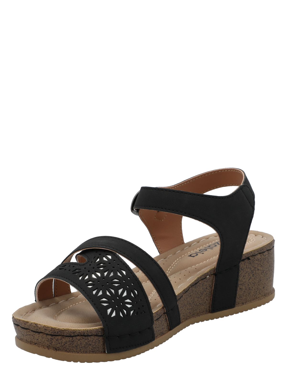 Sandalia Mujer Ravello Negro Azaleia