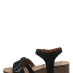 Sandalia Mujer Ravello Negro Azaleia