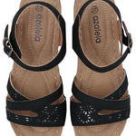 Sandalia Mujer Ravello Negro Azaleia