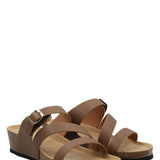 Sandalia Mujer Creta 2 Cognac Azaleia