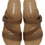 Sandalia Mujer Creta 2 Cognac Azaleia