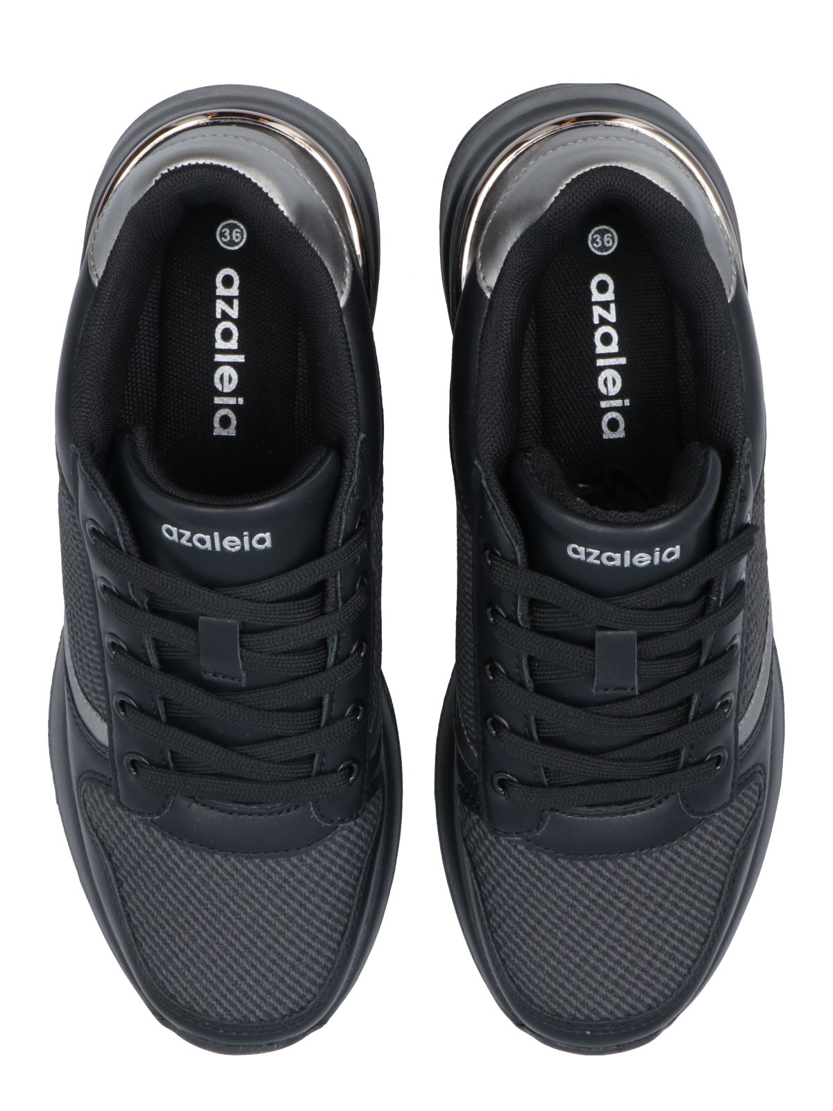 Zapatilla Mujer Girasol Negro Azaleia