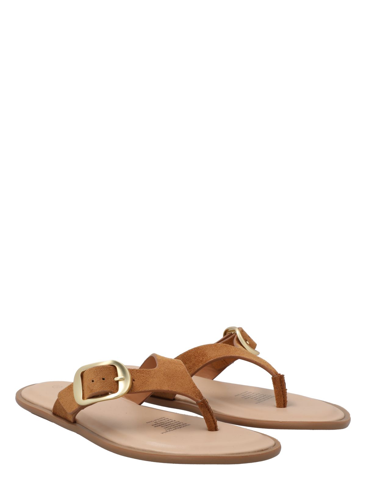 Sandalia Mujer Sirena Camel Azaleia
