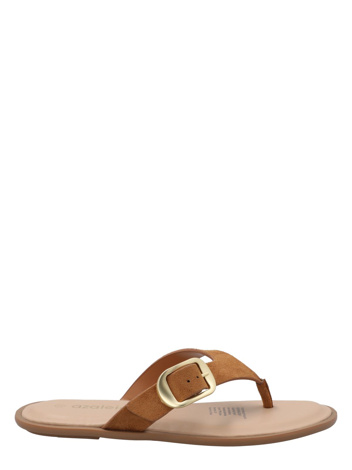 Sandalia Mujer Sirena Camel Azaleia