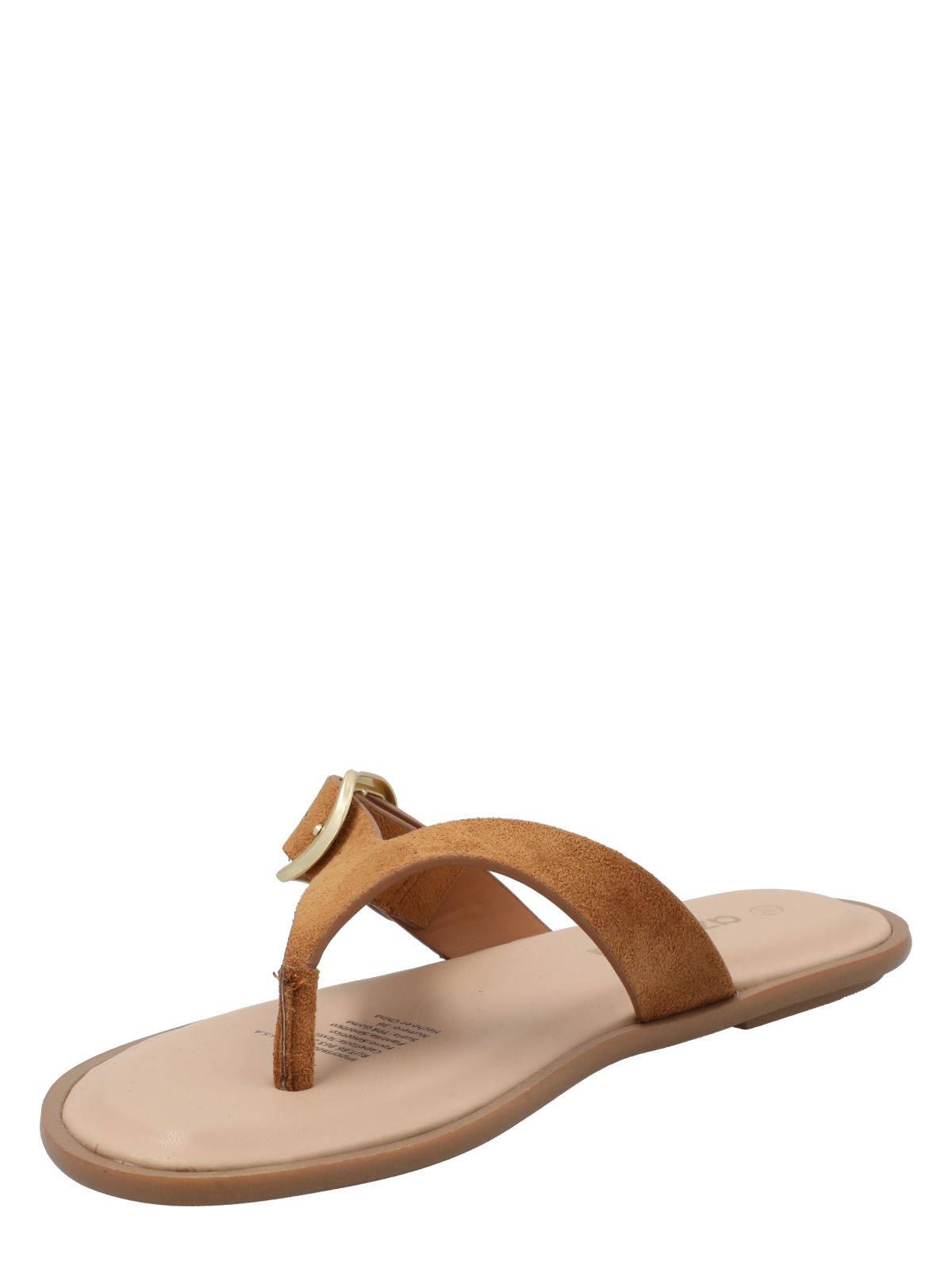 Sandalia Mujer Sirena Camel Azaleia