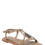 Sandalia Mujer Celeste Taupe Azaleia