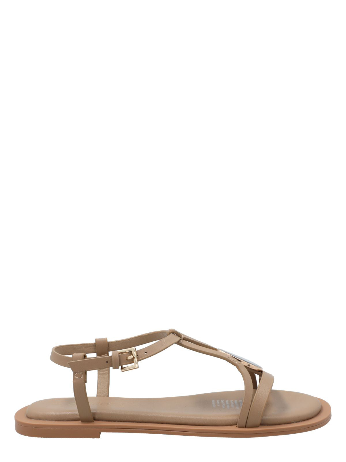 Sandalia Mujer Celeste Taupe Azaleia