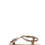 Sandalia Mujer Celeste Taupe Azaleia