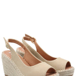 Sandalia Mujer Giovanni Beige Azaleia