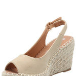 Sandalia Mujer Giovanni Beige Azaleia