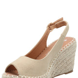 Sandalia Mujer Giovanni Beige Azaleia