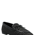 Mocasin Mujer Amarilis Negro Azaleia