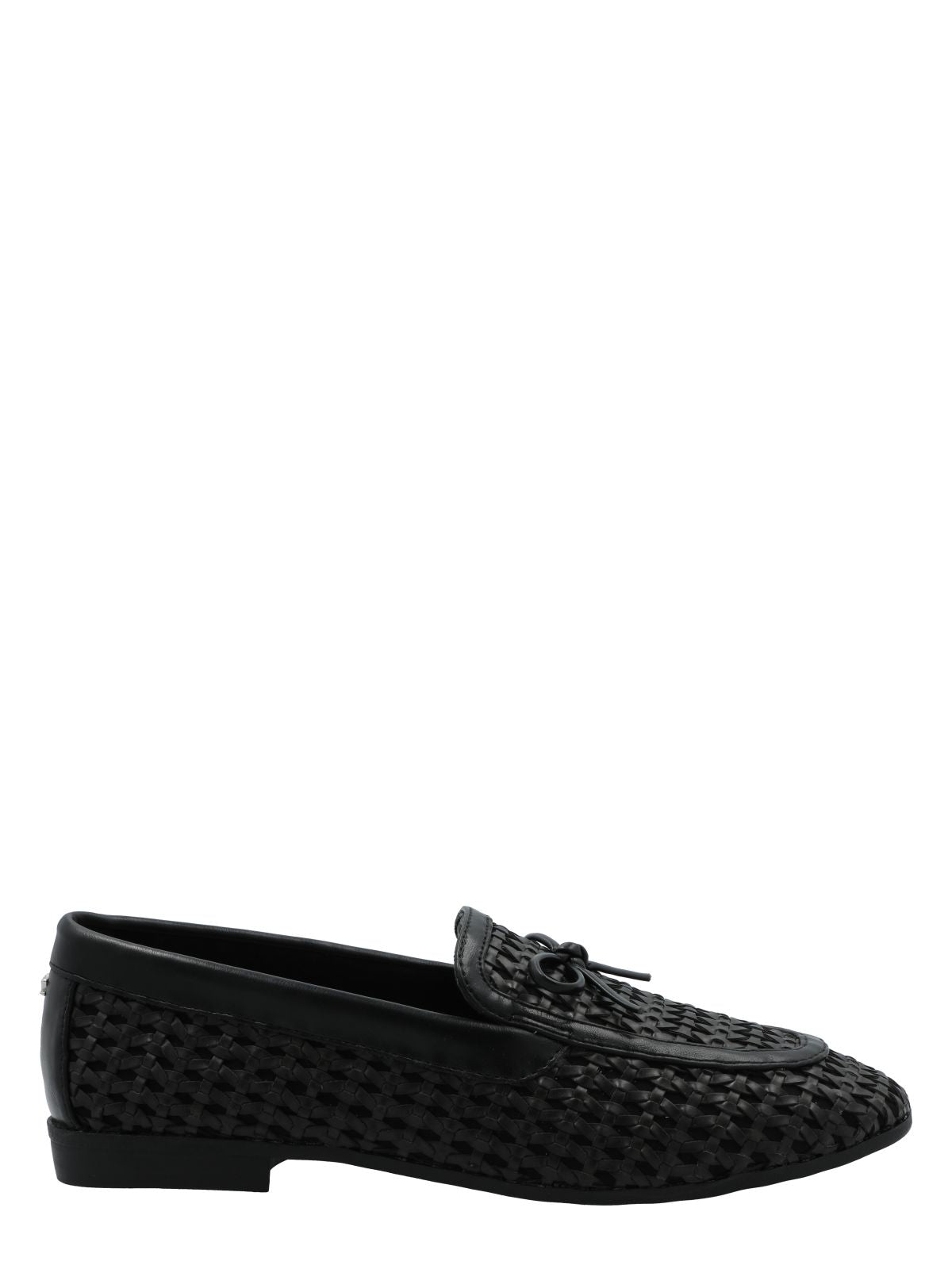Mocasin Mujer Amarilis Negro Azaleia