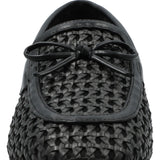 Mocasin Mujer Amarilis Negro Azaleia