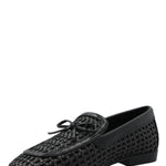 Mocasin Mujer Amarilis Negro Azaleia