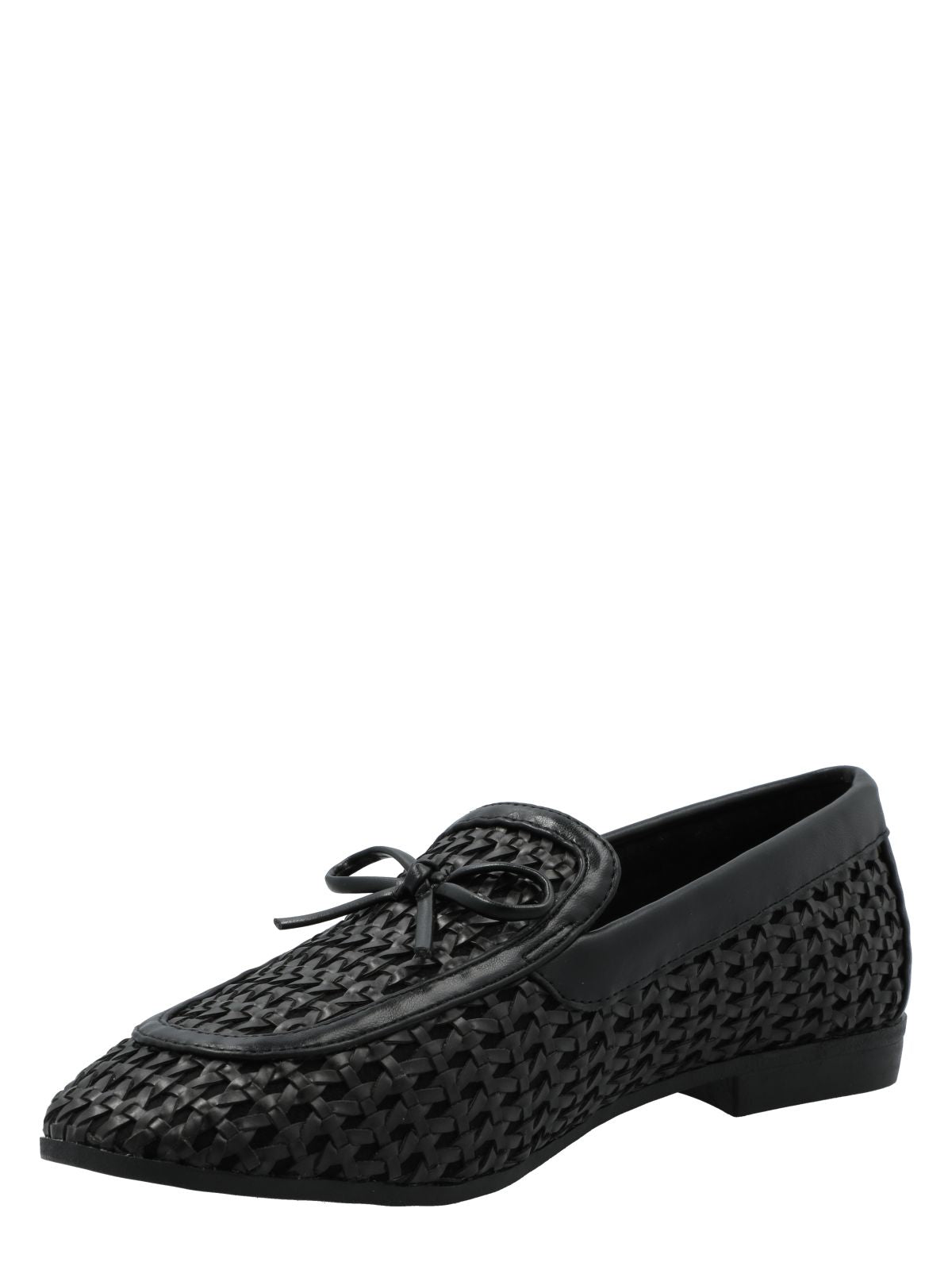 Mocasin Mujer Amarilis Negro Azaleia