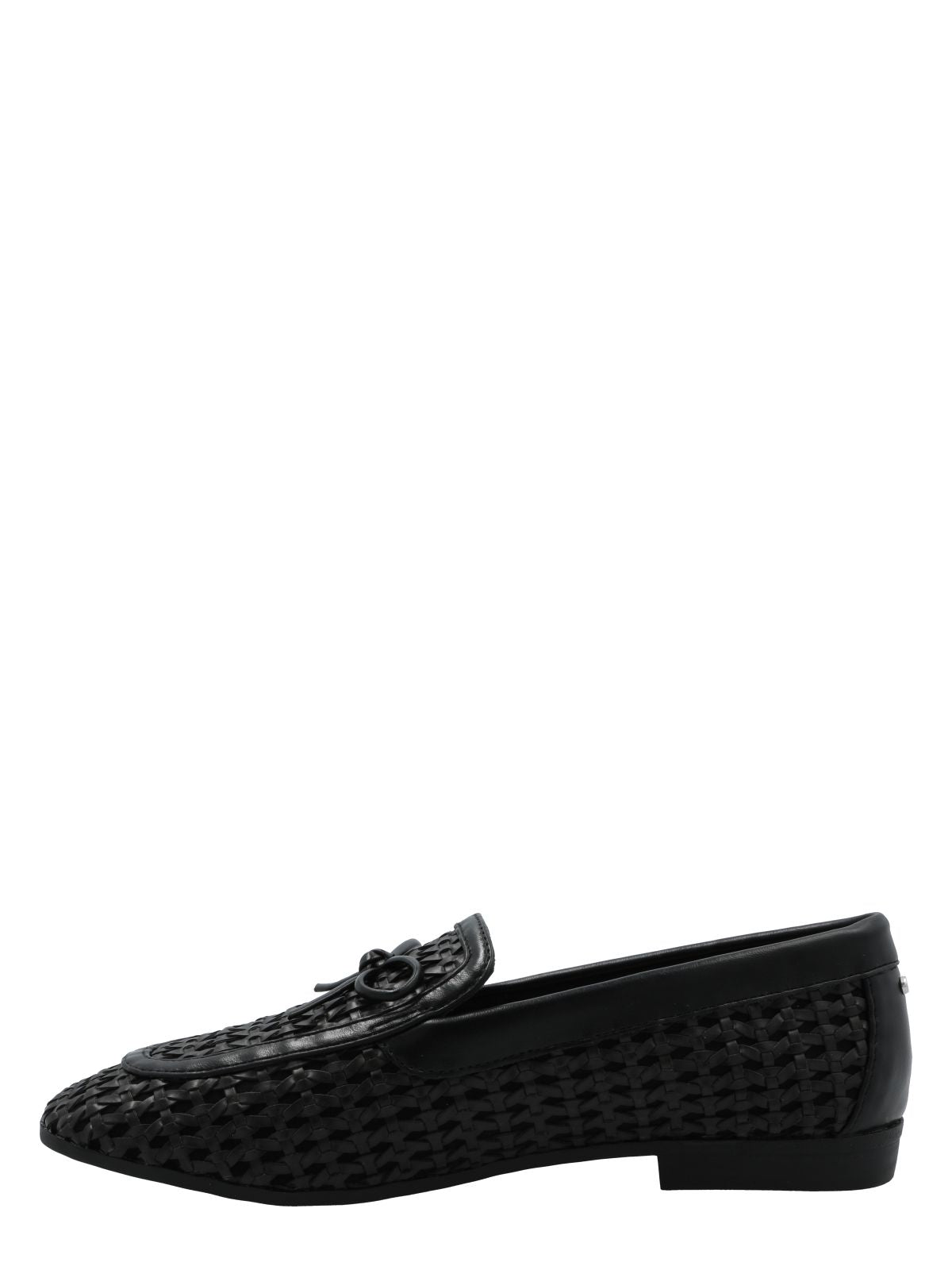 Mocasin Mujer Amarilis Negro Azaleia