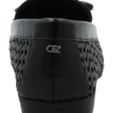 Mocasin Mujer Amarilis Negro Azaleia
