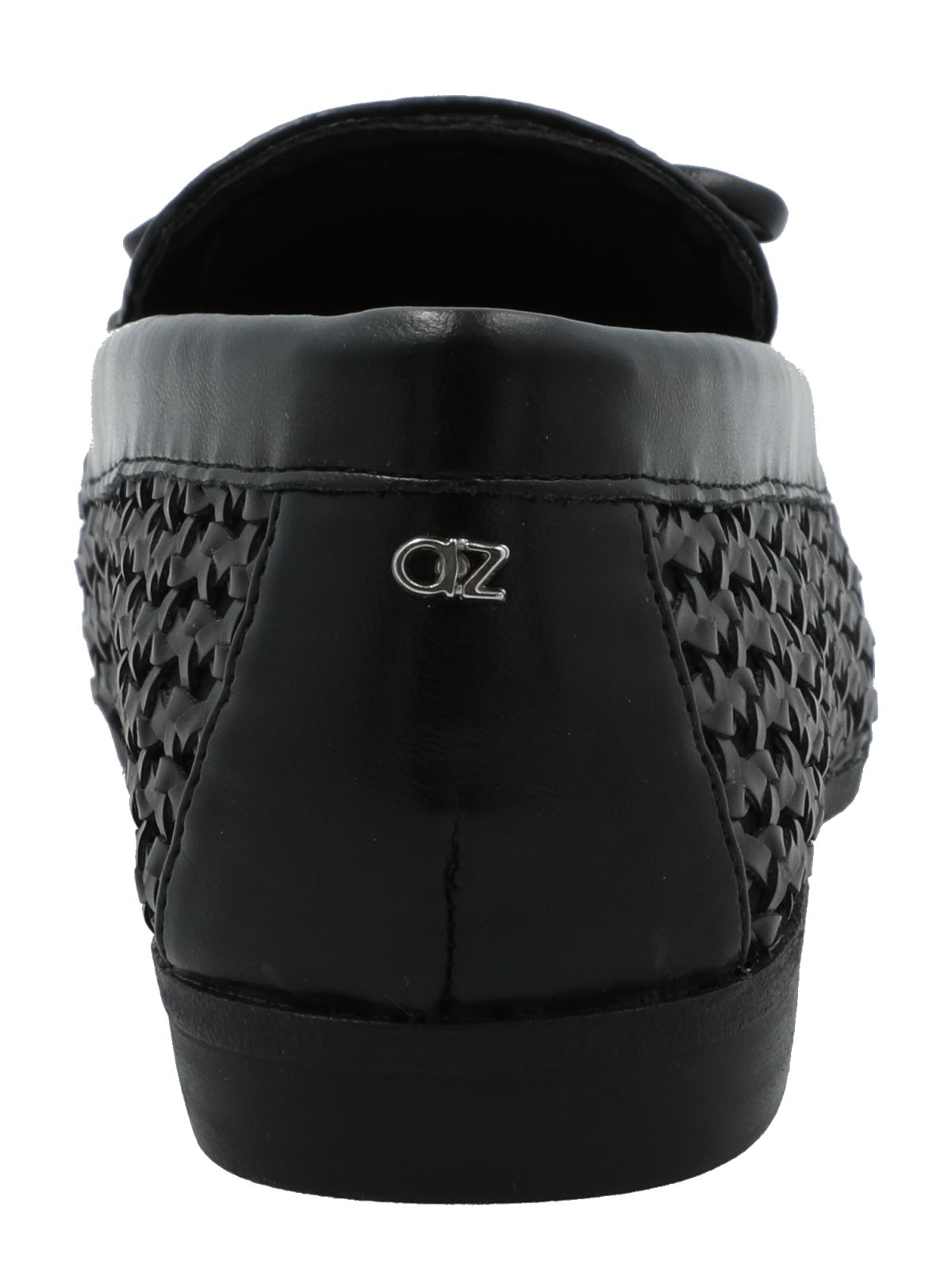 Mocasin Mujer Amarilis Negro Azaleia