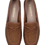 Mocasin Mujer Amarilis Café Azaleia