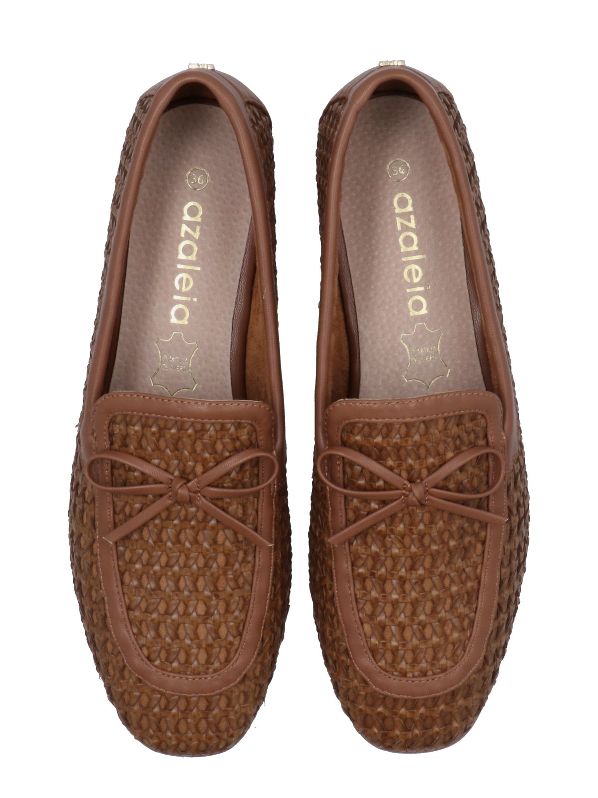 Mocasin Mujer Amarilis Café Azaleia