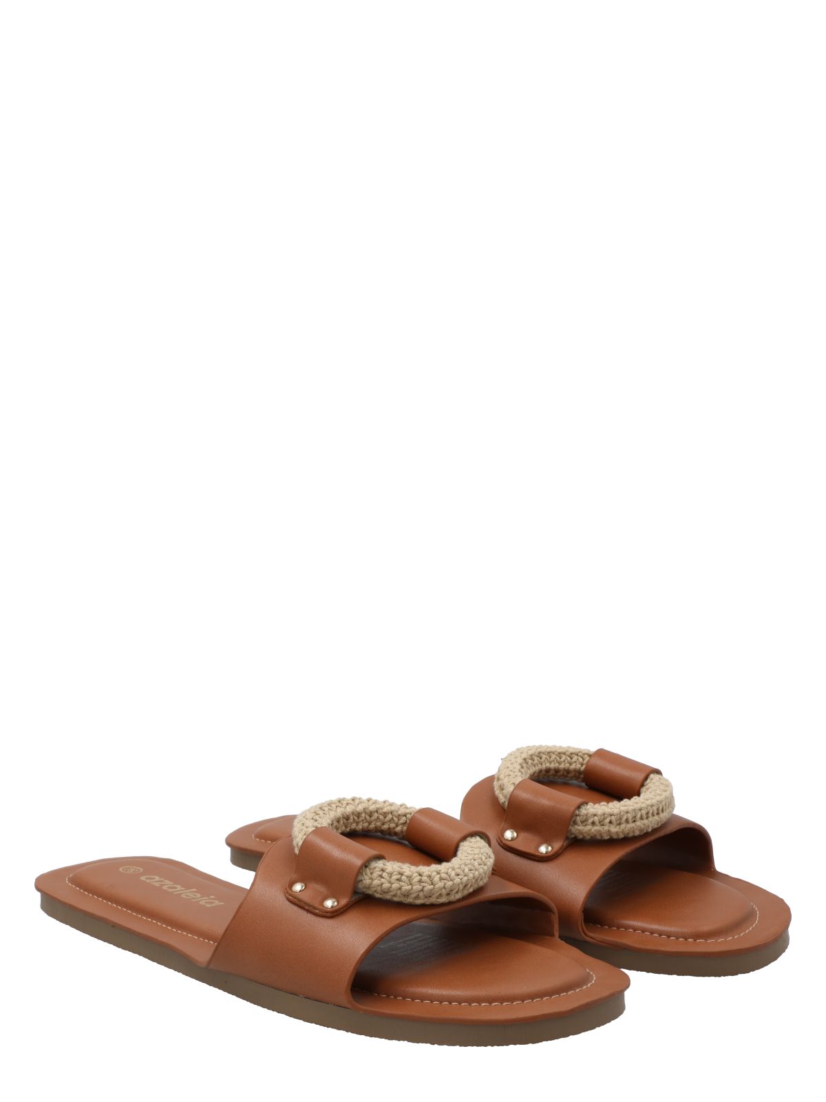 Sandalia Mujer Marilyn Cognac Azaleia