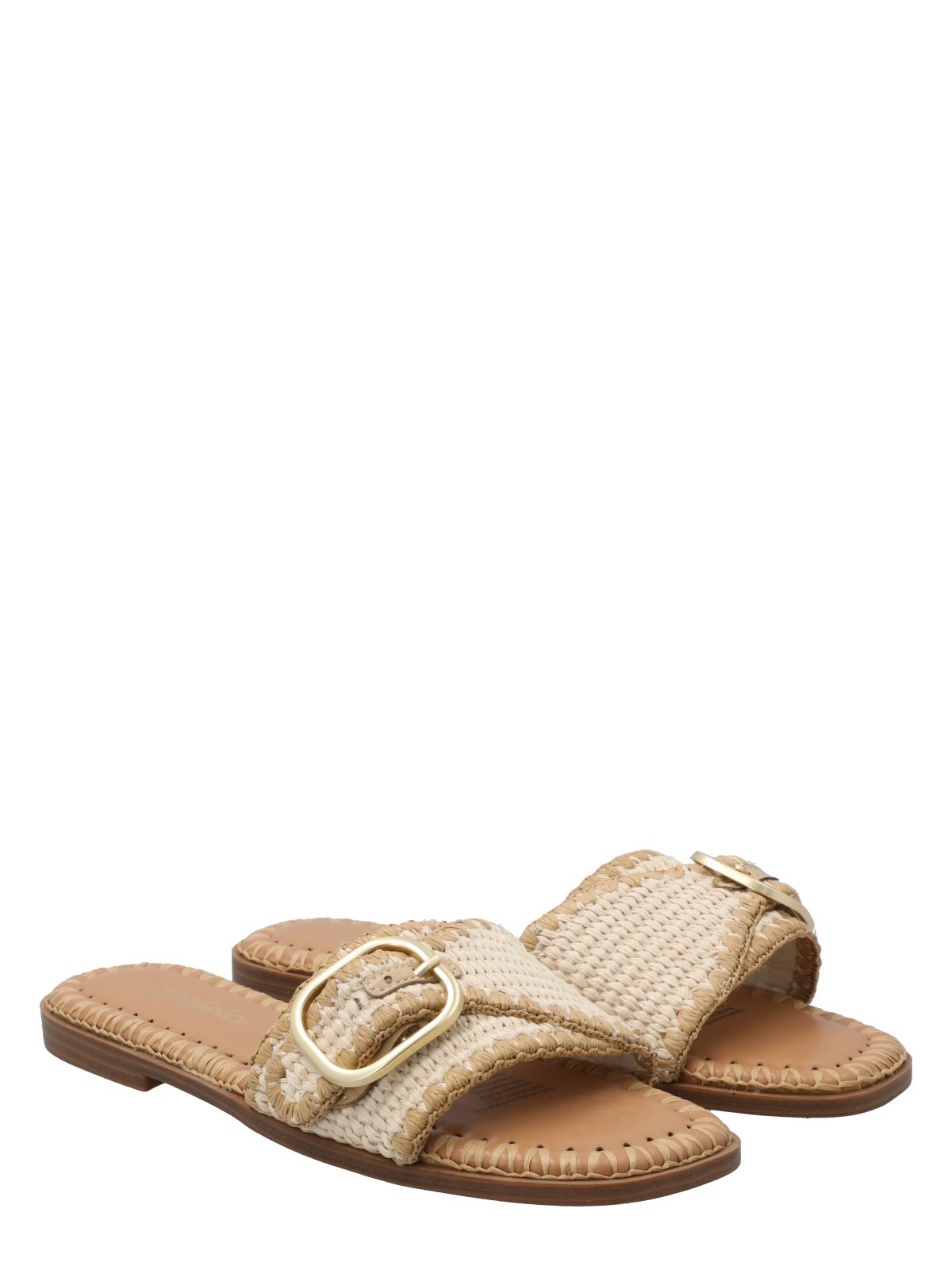 Sandalia Mujer Aquila Natural Azaleia
