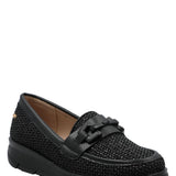 Mocasín Mujer Petunia Negro Azaleia