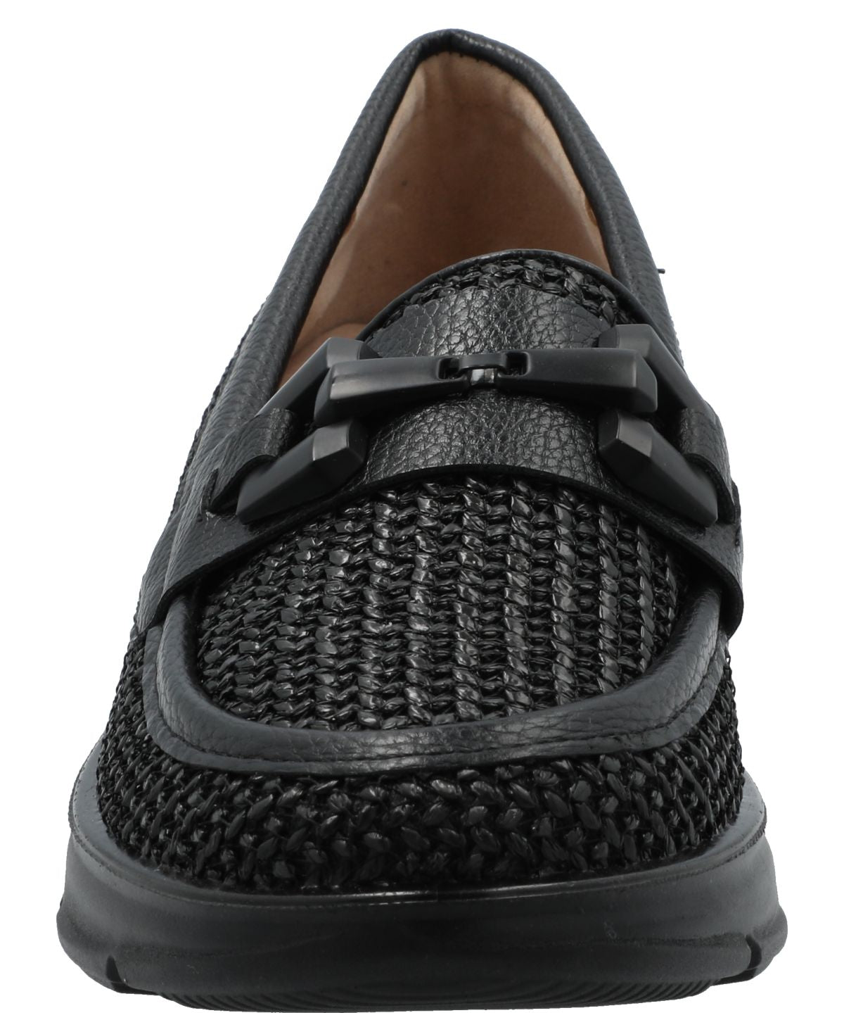Mocasín Mujer Petunia Negro Azaleia