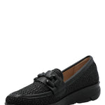 Mocasín Mujer Petunia Negro Azaleia